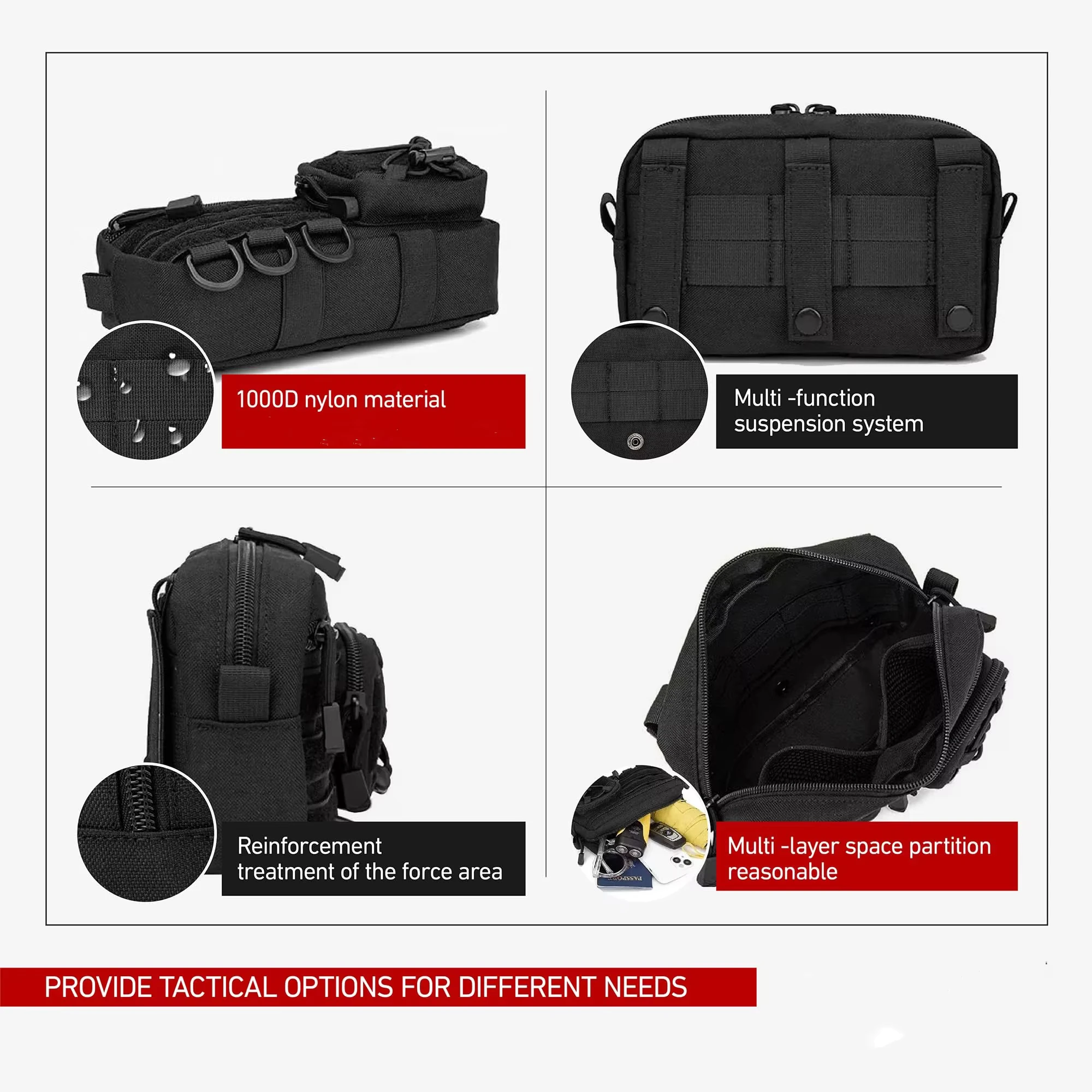 Nowa taktyczna torba biodrowa  – First Aid Bag Kit recenzja i cena